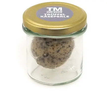 Feinkost Kaisen - Die Trüffel Käseperele im Glas der Firma Trüffelmanufaktur