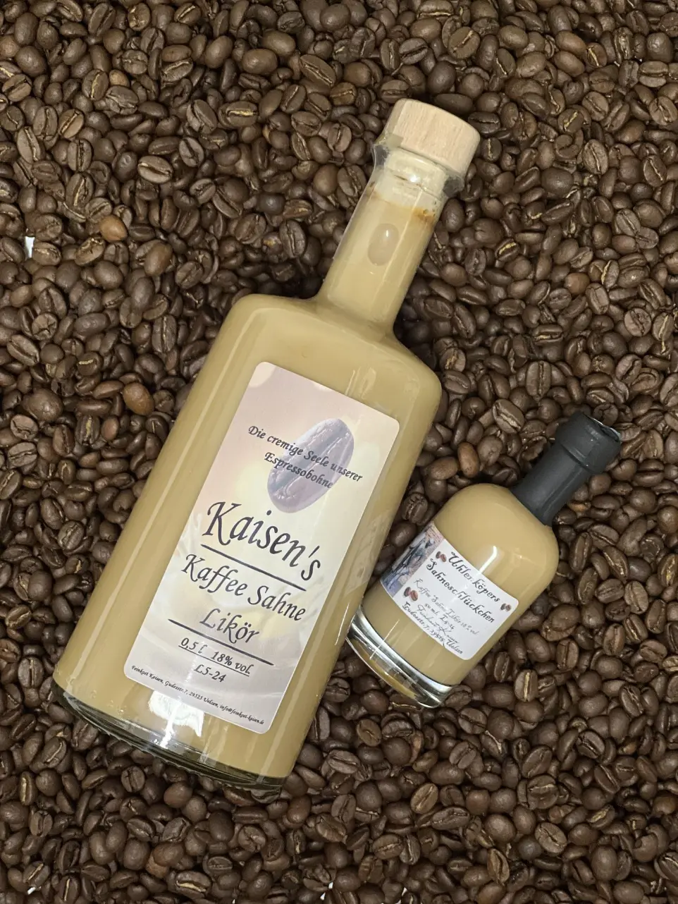 Feinkost Kaisen - Kaffee Sahne Likör in 2 Größen